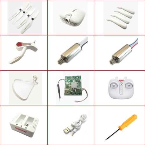 X25PRO Spare Part Propeller Landing Skid Protection Frame Circuit Board Remote Controller Motor Battery Charger Gear Accessory