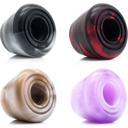 4 Pcs Roller Skate Toe Stops Adjustable PU Plugs Brake Block, Dance Short Stem Assistant,Roller Skate Accessories