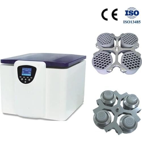 DD5 Bench Top Low Speed 5000rpm Large Capacity Automatic Uncovering PRP Centrifuge Machine Price With Angle Rotor 12×10ml/15ml