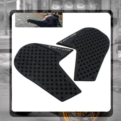 For YAMAHA MT 09 MT09 Tracer 2014 2015 Motorcycle Tank Pad Protector Sticker Decal Gas Knee Grip Tank Traction Pad Side