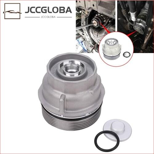 Oil Filter Housing Cap Assembly 15643-31050 Drain Plug For Toyota Lexus Sienna RAV4 Venza Camry Avalon Highlander