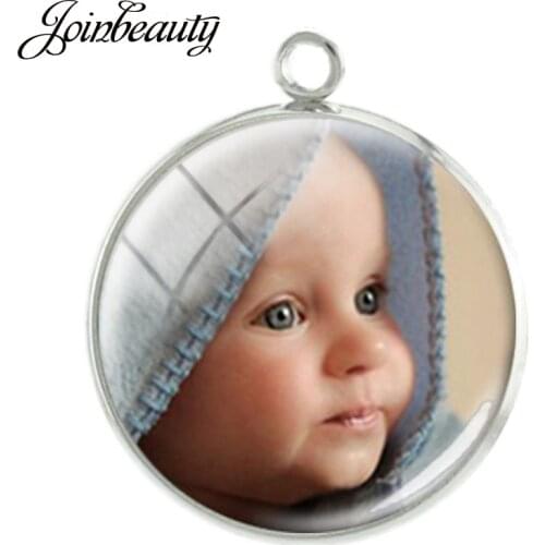 JOINBEAUTY Personalization Custom DIY 20mm Metal Charm Accessories Jewelry Making Bracelet Necklace For Family Member Gift NA01