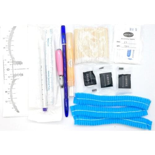 Microblading Eyebrow Tattoo Kit Permanent Makeup Microblading Kit Tattoo Needles Microblading Tattoo Pen Eyebrow Kit Reusable