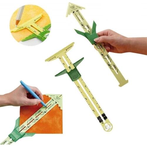 Multifunctional 5-IN-1 SLIDING GAUGE for NANCY Measuring Sewing Tool Patchwork Tool Ruler Tailor Ruler Tool Accessories Home Use