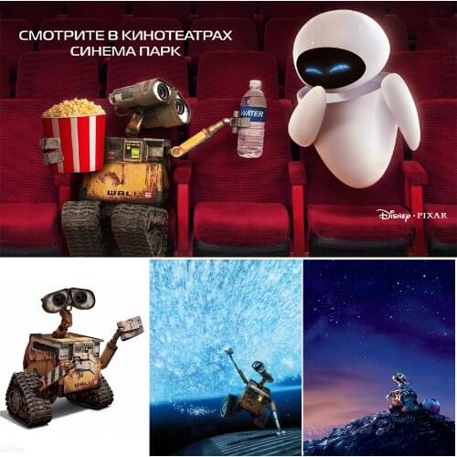 Disney 5D DIY Diamond Painting Star Character Robot Story Cross Stitch Set Inlaid Diamond Mosaic Home Decoration Painting