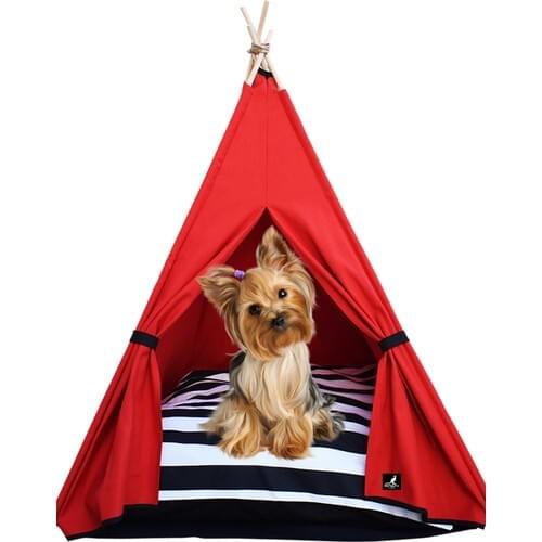 Kangaroo Shopping Red Cat Dog Tent Minderli 50 X50 cm