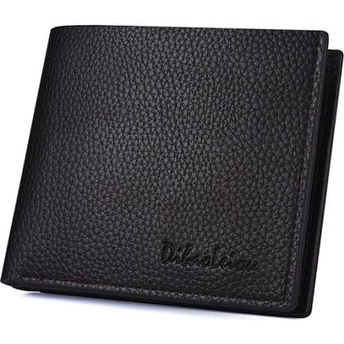 Factory Direct Sales New Mens Wallet Short Wallet Business Casual Youth Mens Horizontal Wallet Trend Card Pack Purse