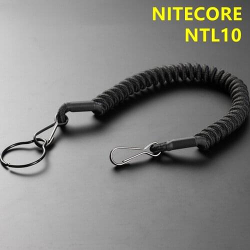 NITECORE NTL10 Flashlight Tactical Lanyard Anti-Hot Rope Flashlight Safety Rope For 25.4mm Diameter Lamp