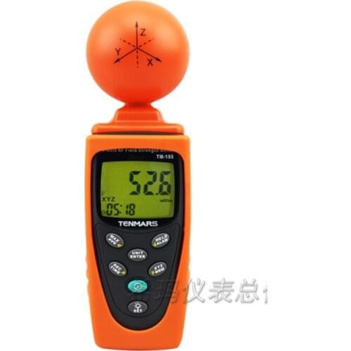 TM-195 _ 3 - Axis RF Field Strength Meter,Liquid-crystal (LCD), 4-1/2 Digits Maximum Reading 19999