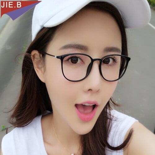 Ultra Light Women Cat Eye Glasses Frame Tungsten Plastic Steel Quality Simple Style Optical Eyewear