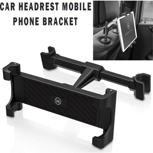 1PC Car Headrest Tablet Holder Back Seat Mount Stand for iPad Mini Air Galaxy Universal 360 Degree Rotation Adjustable Holder