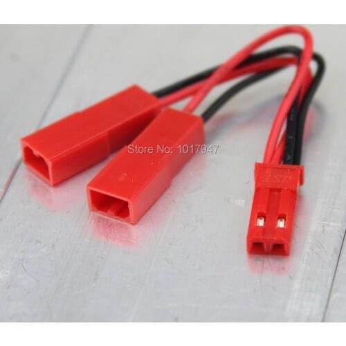 1Pieces lot JST Y Adaptor 1 Male to 2 Female