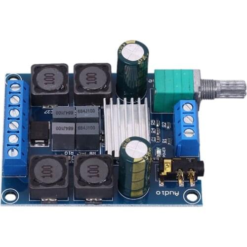 2x50W TPA3116D2 Dual Channel Stereo Digital Amplifier Board DC 4.5-27V Class D