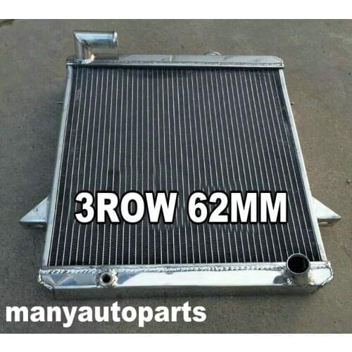 62MM 3 ROW For 1975-1976 FOR Triumph TR6 75 76 Aluminum Radiator Manual MT