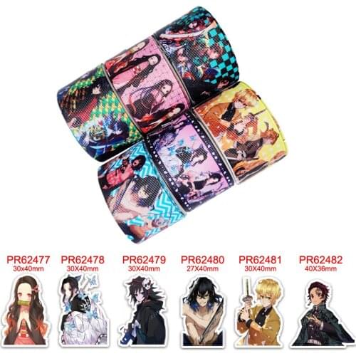 Free shipping 10 yards cartoon printed grosgrain ribbon 46326