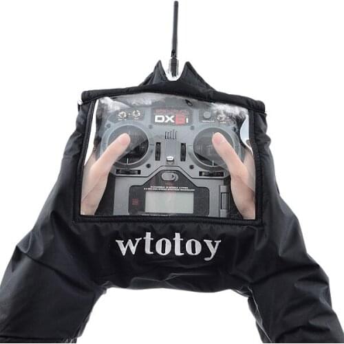 Free shipping JR FUATABA transmitter warm cold wind shield for FPV RC helicopter