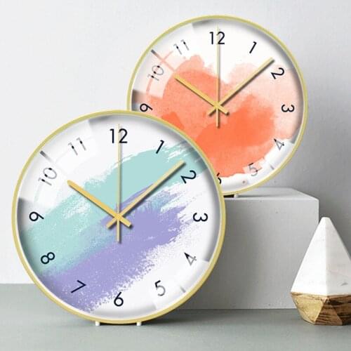 Abstract Art Decorative Wall Clock Simple Light Luxury Modern Art Creative Wall Clock Fashion Atmospheric Clock O328