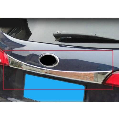 FOR Kia Sorento 2013 ABS Chrome Rear Trunk Lid Cover Trim