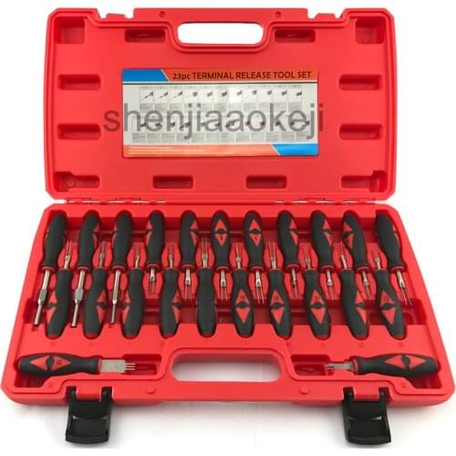 23 pcs/set Automotive Wiring Harness Terminal Removal Tools /Car Terminal Release Tool/ terminal disassembling tool