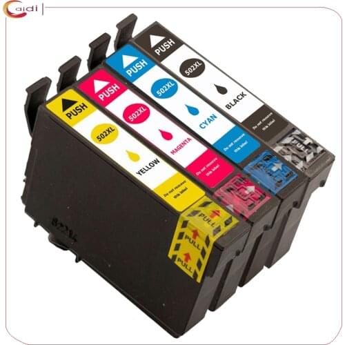 1set ink cartridge Compatible for Epson 502 XL Ink with Epson Expression Home XP-5105 XP-5100 Workforce WF-2860DWF WF-2865DWF