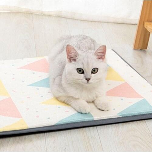 Summer Cooling Mats Blanket Ice Pet Cat Dog Sleeping Bed Mats For Dogs Cats Sofa Portable Dogs Car Seat Cover Pad Pet Accessorie
