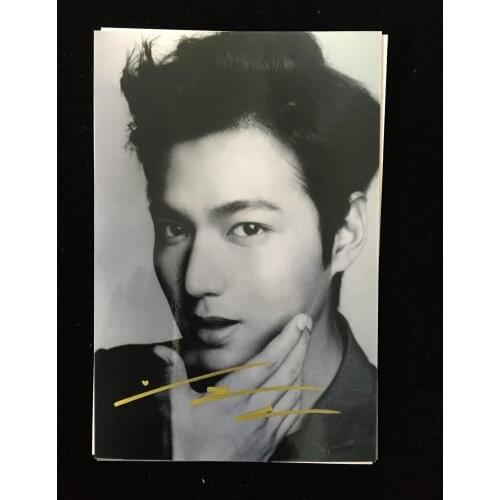 Lee MinHo Autographed Photo Signed Picture K-POP 4*6 GIFTS COLLECTION 062021