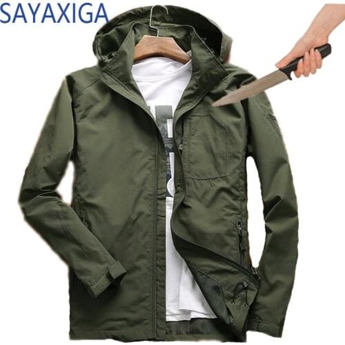 Self Defense Anti-Cut Jacket Men Anti Stab Clothing Anti-Knife Cut Resistant Outfit Security clothes concealed Soft Stab jackets