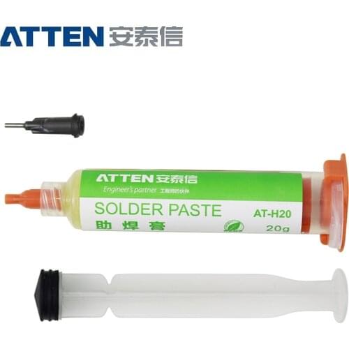 ATTEN Soldering paste AT-H20/AT-H40/AT-H60 Rosin soldering flux High-purity soldering paste Soldering aids