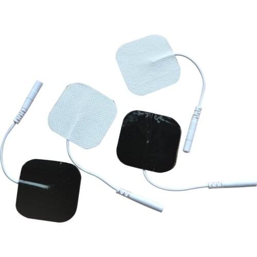 20 Pairs Self Adhesive Square Electrode Pad Replacement 4 * 4cm Muscle Stimulator Patches For Electric Digital Machine Massager