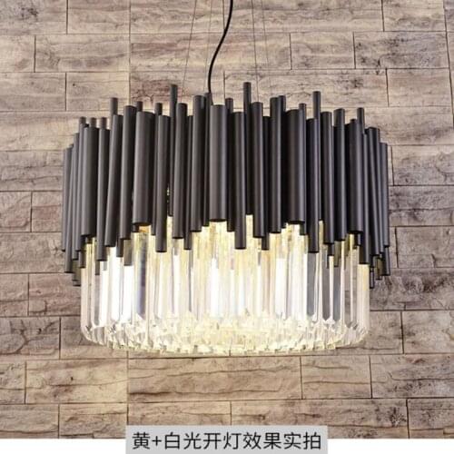 Modern crystal chandelier luxury living room dining crystal chandelier room lamp Villa lights Decorate your beautiful home