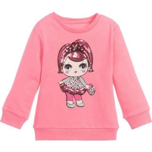 Children Wear Sweater European And American Autumn New Girls Knitted Long Sleeve Sequinned Girl Sweatershirt Tops