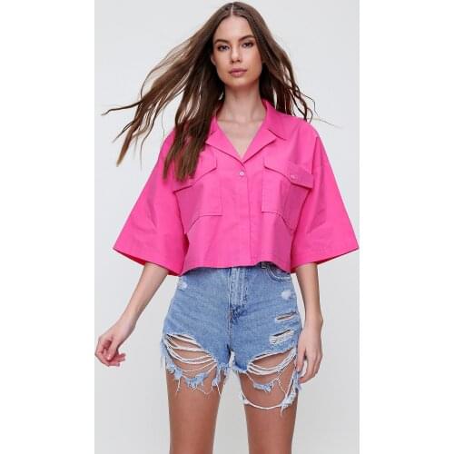 Женские короткие футболки Trend Alaçatı Stili China At AliExpress