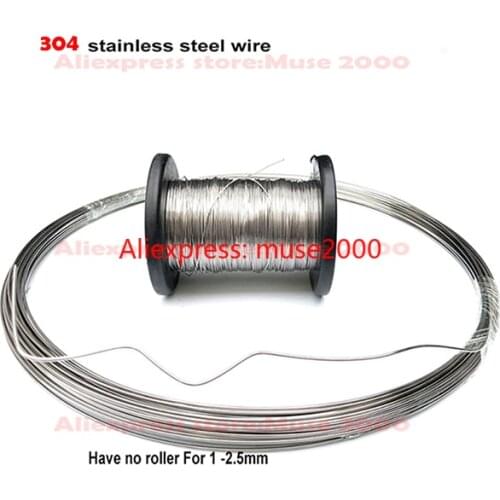 Medium hardness 0.1 0.2 0.3 0.4 0.5 0.6 0.8 1 1.2 1.5 1.8 2 mm wire rope 304 steel line single line thin untra bee beehive hive