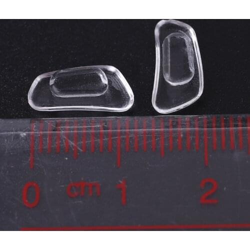 5 Pairs/Lot Inserted Bayonet Silicone Eyeglasses Soft Nose Pads Glasses Massage