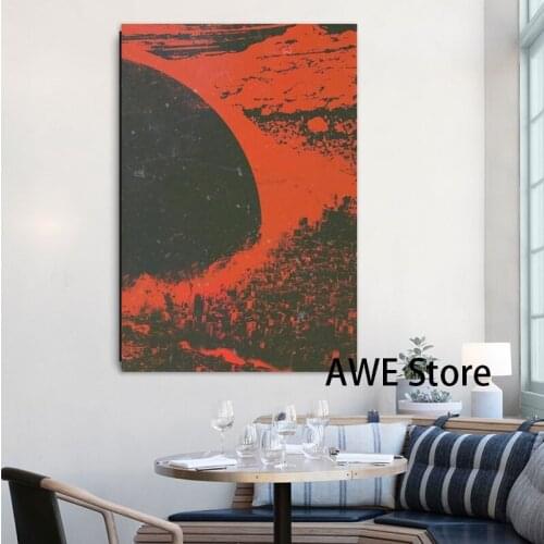 Akira city explosion poster canvas prints Canvas Painting Poster Modern Family Room Living Room Decoration