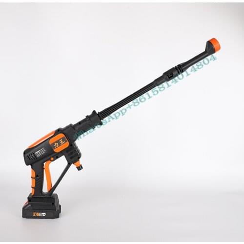 Wireless car washing machine lithium battery portable water gun washing machine rechargeable automatic brush car washing