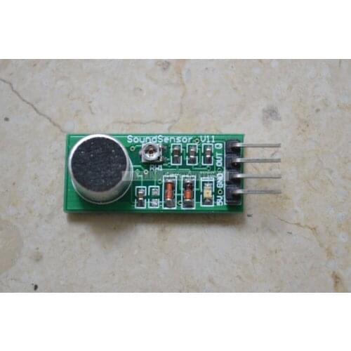 Voice Operated Switch Sound Sensor Module Adjustable Input Intensity AC 4~6V