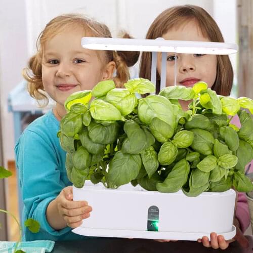 Indoor Garden LED High Power Intelligent Hydroponic Planter LED Plant Grow Light Lamps For Plants Flowers Grow Box