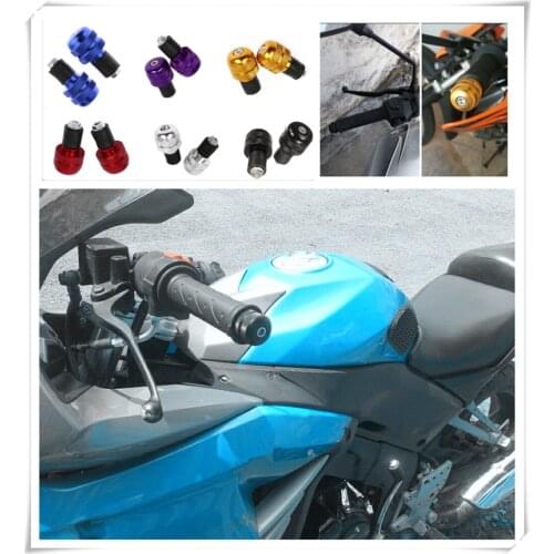 Motorcycle CNC handlebar rod end, balance slider, stop handle. for Kawasaki Z750R ZX10R ZX6R 636 H2 H2R ZZR ZX1400 S VeRsion