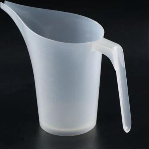 Plastic Tip Mouth Plastic Measuring Jug Cup Graduated Surface Cooking Kitchen Baking Tool Large Capacity