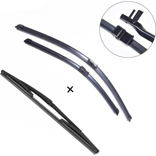 Front wiper & Rear wiper Blades Apply To Alfa Romeo 159,2005 2006 2007 2008 2009 2010 2011 Years Car Wipers
