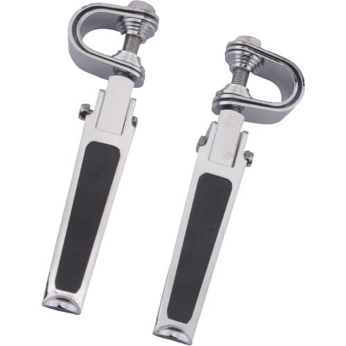 CNC Universal Motorcycle Footpegs Rider Foot Rest Pegs Set for