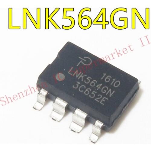 5piece) LNK564GN SOP-7 Energy Effi cient Off-Line Switcher IC for Linear Transformer Replacement