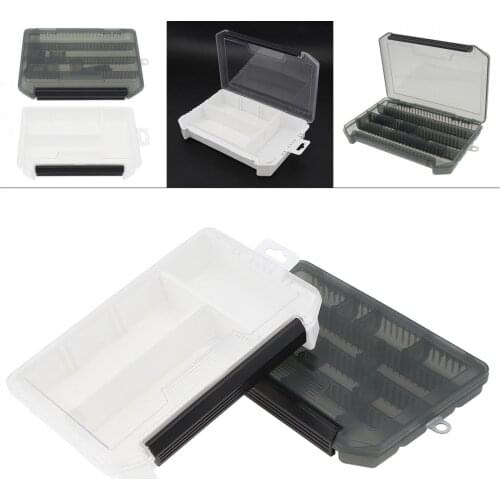 ABS Thickening Large Capacity Fishing Lure Box Multiple Insert Moveable Compartments Fishing Tackle Storage Case