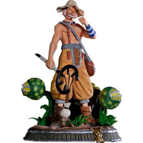 ONE PIECE Anime Figures Dream Series Usopp Zoro Chopper With Light PVC Action Figure Dolls Toys Kids Gifts Collections Model