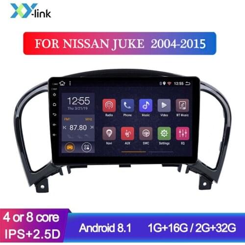 Car radio Android Multimedia Player For NISSAN JUKE 2004-2015 GPS Navigation system audio stereo accessories bt no 2 din dvd dvr