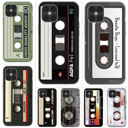 For Wiko View 4 2 Go XL U Feel Lite Lenny 5 Tommy Sunny 3 Harry 2 Case Retro cassette tape Protective Coque Shell Phone Cover