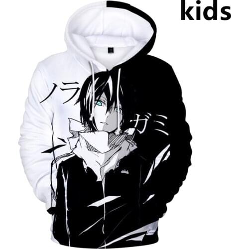 3 To 14 Years Kids Hoodies Anime Naruto Akatsuki 3D Hoodie Sweatshirt Boys Girls Casual Long Sleeve Jacket Coat Children Clothes