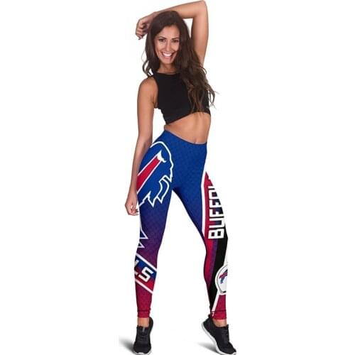 Cross-Border Football Series Fitness Sports 3D Digital Printing High Waist Tight Leggings Yoga Pants