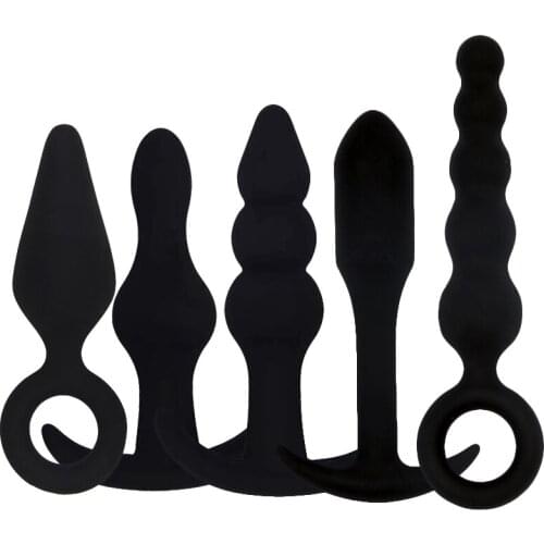 Smooth Silicone Dildo Vibrator Male Prostate Massage Anal Plug G Spot Butt Plug Anal Toys Adult Masturbation Sex Toys for Couple